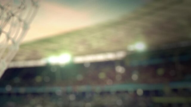 Soccer Ball Scoring Goal in Daylight - Paraguay