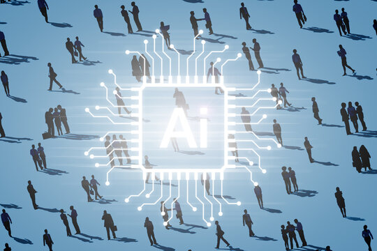 AI integration with human interaction image