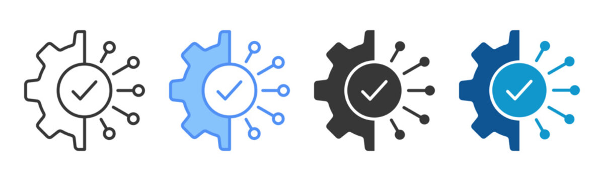 Chapter Icon Set Multiple Style Collection