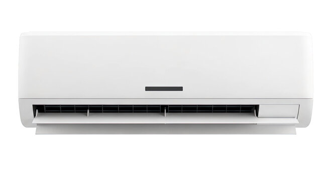 White Split System Air Conditioner