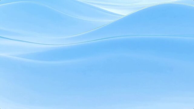 Abstract blue wave design