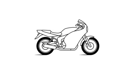 Fototapeta premium Motorcycle Bike Vehicle Transport.