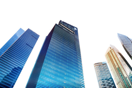 PNG Architecture office buildings border, transparent background