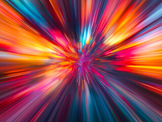 Obraz premium Technology screen with abstract high speed technology