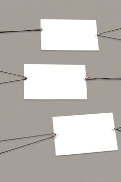 Transparent tag png, label mockups with strings