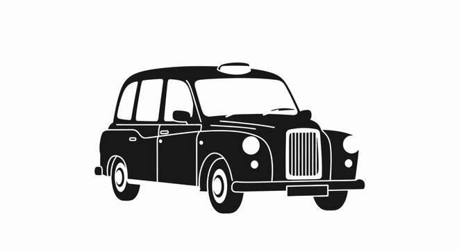 Classic London Taxi Cab.