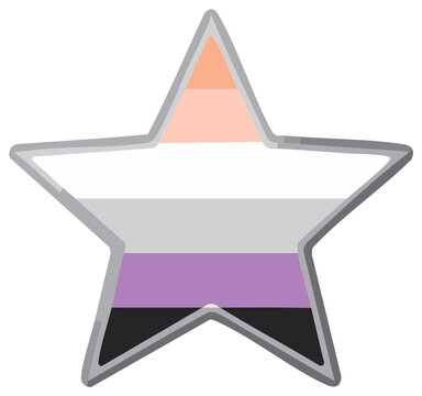Aromantic Pride Flag Star: Symbol of Identity, Community, and Acceptance