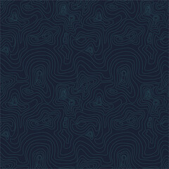 Fototapeta premium Seamless Topographic Map Contour Lines Abstract Background Vector Design