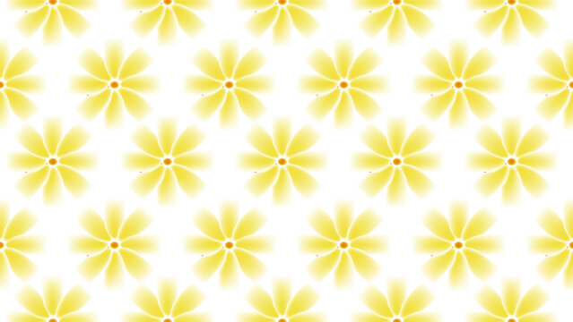seamless background with yellow flowers