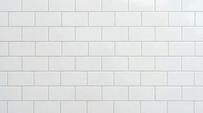 White ceramic subway tile wall pattern with home decor with graphic resource