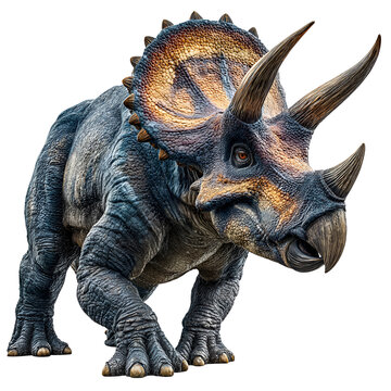 tyrannosaurus rex isolated on white