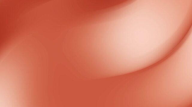 Orange and Peach Abstract Background with Soft Liquid Waves and Copy Space Center for Minimalist Organic Branding, Warm Corporate Presentation and Modern Skincare Web Design Backdrop