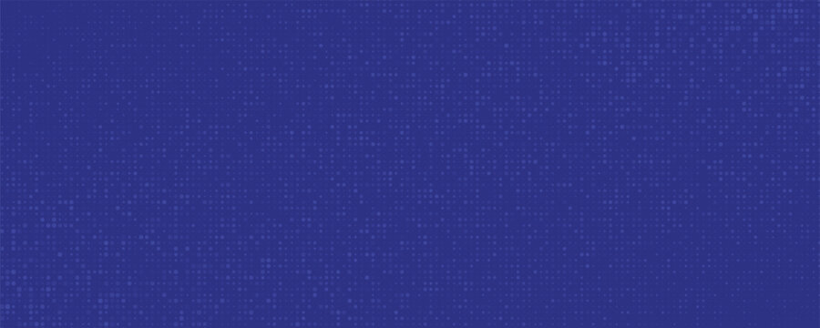 Dots halftone blue color pattern gradient texture with technology digital background. Dots pop art comics with summer background.
