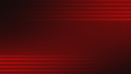 Fototapeta premium Deep red gradient with subtle horizontal lines. Vibrant tones suggest intensity or urgency. Ideal for digital interfaces or motion graphics. Elegant contrast draws attention to key elements