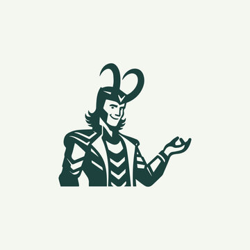 Loki God Logo