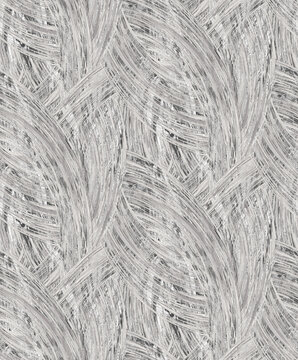 Seamless abstract background, monotone brushstroke pattern with dynamic intersecting strokes