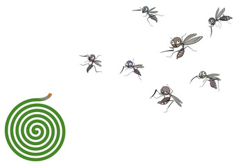 蚊取り線香 © 政徳 吉田