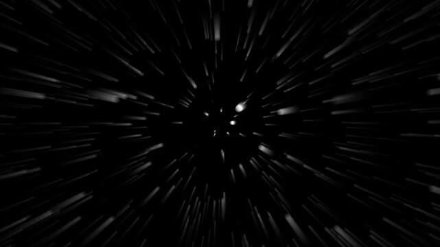 Space Travel Hyperdrive Stars Speed Motion Loop