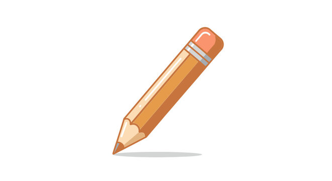 Colorful illustration of a pencil.