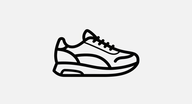 Sneaker Footwear Sports Shoe Design.