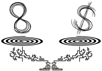８時間ー賃金 © 政徳 吉田