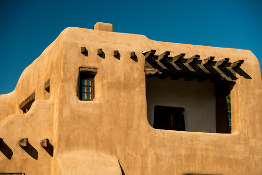 USA, New Mexico, Santa Fe.  New Mexico Museum of Art