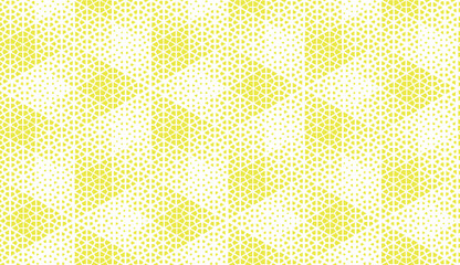 Abstract geometric pattern. A seamless vector background. White and yellow ornament. Graphic modern pattern. Simple lattice graphic design