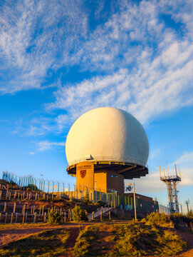 Radar Station of Portuguese Air Force at Pico do Arieiro Summit (Madeira, Portugal)