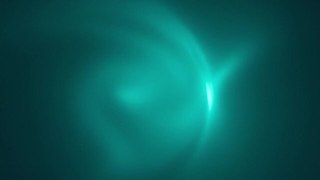 Abstract teal light forms over dark backgrounds with copy space