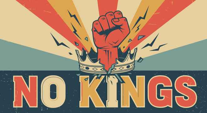 Fist Breaking Free From Crown.