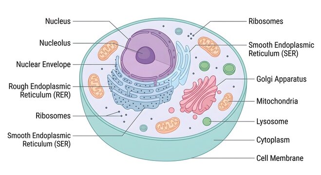 Structure of an Animal Cell