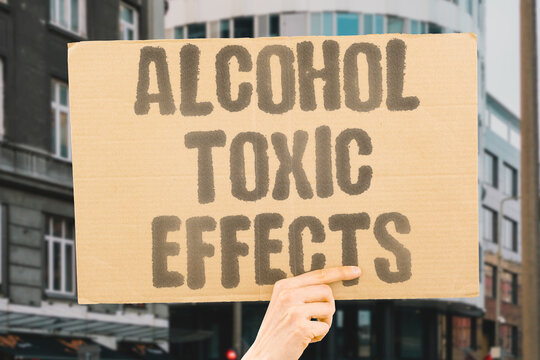 "Alcohol Toxic Effects" The toxic effects of alcohol begin within minutes of consumption. TOXIC. IMMEDIATE. ALCOHOL. EFFECTS. CONSUMPTION.