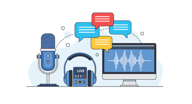 Confused man standing in a circle of clouds and dashed lines representing a complicated decision-making process.