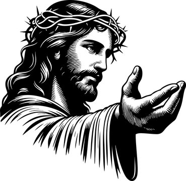 Jesus Christ is praying.