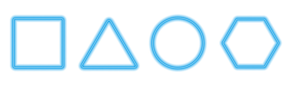 Dynamic rainbow neon frame with bright edges and glowing light flow, perfect for modern graphics. png