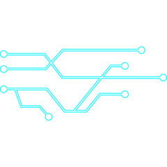 Obraz premium Futuristic Cyber Neon