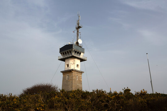 Ancien phare de F&eacute;camp devenu &eacute;metteur 