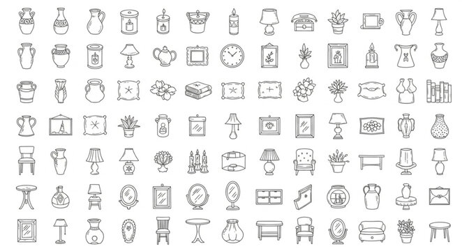 Collection of Ancient Chinese Calligraphy Characters.