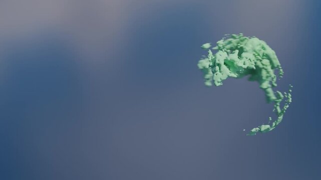Floating, iridescent, strange objects; Dreamcore with mysterious movements; motion graphics and VJ footage; or as backgrounds for video productions.