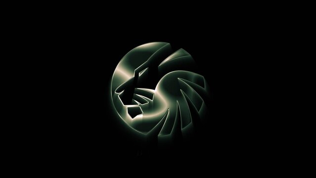 Futuristic Cinematic Metallic Logo Reveal