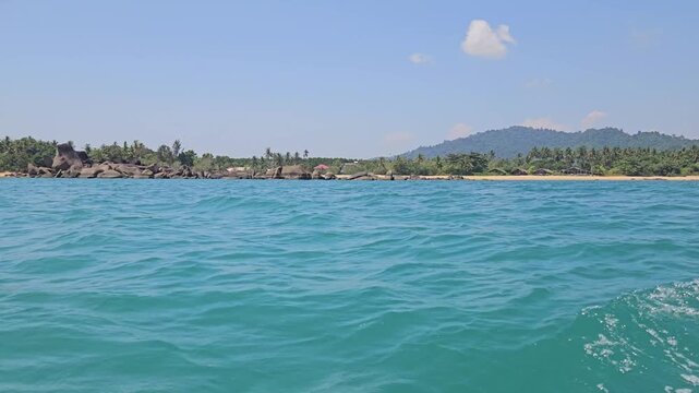 Videos of the sea, beach, and island
