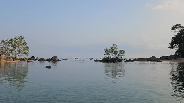 Videos of the sea, beach, and island