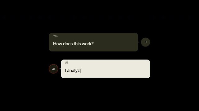 Text conversation featuring questions and a brief response. Great for illustrating communication, technology, messaging, customer service, and discussions.