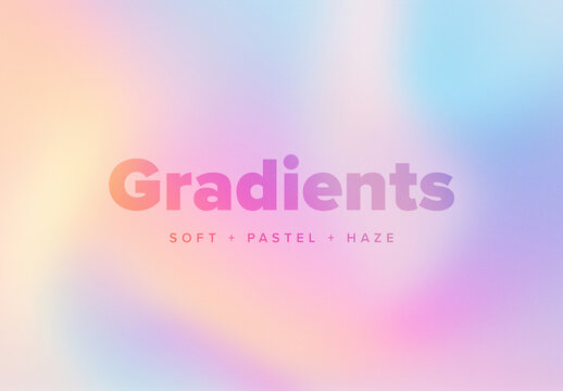 Soft Pastel Haze Gradients