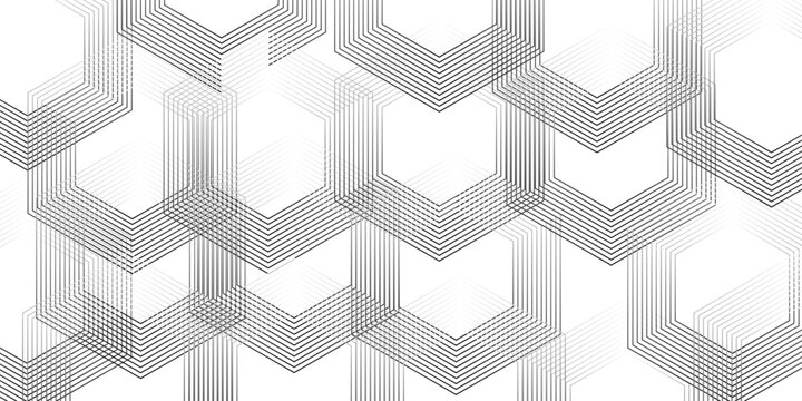 Abstract gradient color strips geometric lines on white background with luxury shapes motion strip. Modern pattern elegant digital line template background.