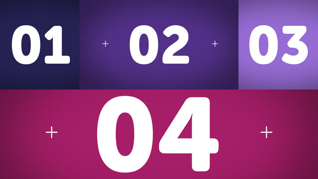 Multiscreen Layout Scale X4 12 &ndash; Animated Multi Screen Grid with Smooth Scaling Motion, Modern Digital Display Layout for Video, Broadcast and Media Content