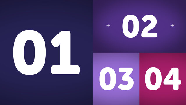 Multiscreen Layout Scale X4 13 &ndash; Animated Multi Screen Grid with Smooth Scaling Motion, Modern Digital Display Layout for Video, Broadcast and Media Content