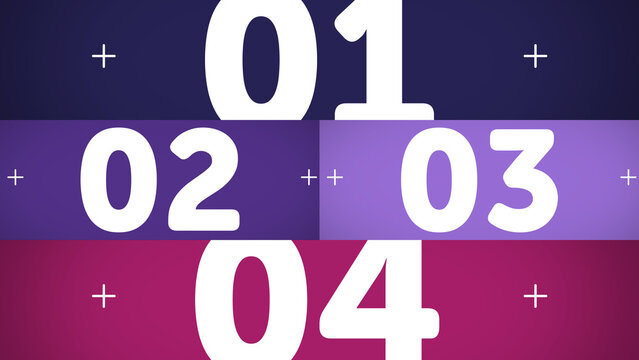 Multiscreen Layout Scale X4 20 &ndash; Animated Multi Screen Grid with Smooth Scaling Motion, Modern Digital Display Layout for Video, Broadcast and Media Content