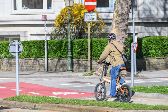 velo circulation ville Belgique Bruxelles