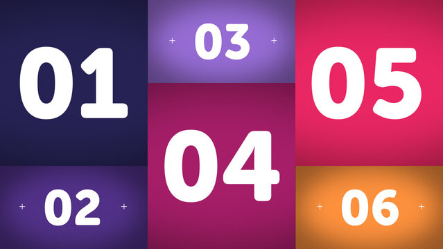 Multiscreen Layout Scale X6 04 &ndash; Animated Multi Screen Grid with Smooth Scaling Motion, Modern Digital Display Layout for Video, Broadcast and Media Content